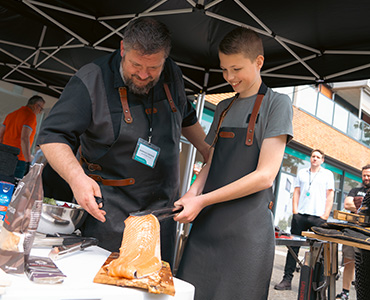 Zalm koken